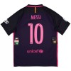 Fotballtrøye Barcelona Messi 10 2016-17 Bortedrakt Retro Kortermet