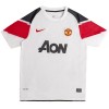 Fotballtrøye Manchester United 2010-11 Bortedrakt Retro Kortermet