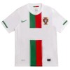 Fotballtrøye Portugal 2010 Bortedrakt Retro Kortermet