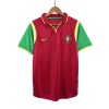 Fotballtrøye Portugal Hjemmedrakt Retro 1998 Kortermet