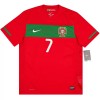 Fotballtrøye Portugal Ronaldo 7 2010 Hjemmedrakt Retro Kortermet