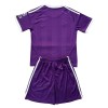 Fotballtrøye Aston Villa Keeper 2025-26 Kortermet Lilla - Barn(+ Shorts)