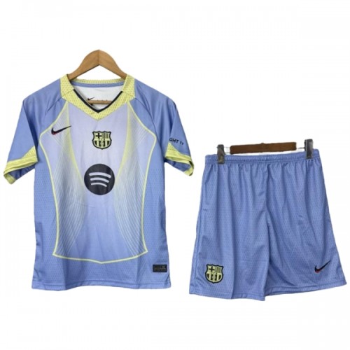 Fotballtrøye Barcelona Special 2025-26 Kortermet Lilla - Barn(+ Shorts) Fotballtrøye Barcelona Special 2025-26 Kortermet Lilla - Barn(+ Shorts)