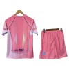 Fotballtrøye Barcelona Special 2025-26 Kortermet Rosa - Barn(+ Shorts)