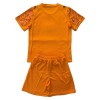Fotballtrøye Derby County Keeper 2025-26 Kortermet Oransje - Barn(+ Shorts)