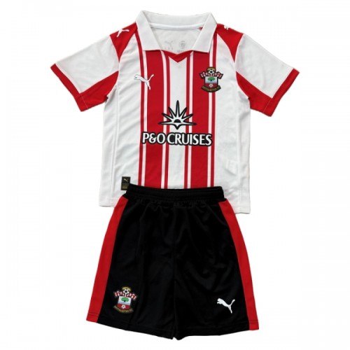 Fotballtrøye Southampton Hjemmedrakt 2025-26 Kortermet - Barn(+ Shorts) Fotballtrøye Southampton Hjemmedrakt 2025-26 Kortermet - Barn(+ Shorts)