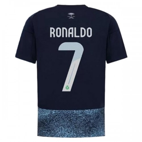 Fotballtrøye Al Nassr Ronaldo 7 Bortedrakt 2025-26 Kortermet Fotballtrøye Al Nassr Ronaldo 7 Bortedrakt 2025-26 Kortermet