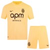 Fotballtrøye AS Monaco Tredjedrakt 2025-26 Kortermet - Barn(+ Shorts)