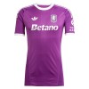 Fotballtrøye Aston Villa Keeper 2025-26 Kortermet Lilla