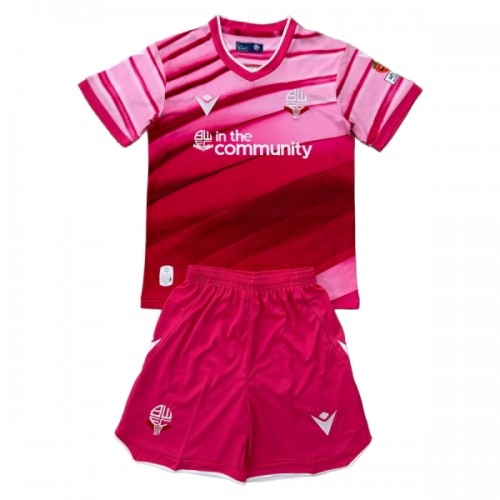 Fotballtrøye Bolton Wanderers Tredjedrakt 2025-26 Kortermet - Barn(+ Shorts) Fotballtrøye Bolton Wanderers Tredjedrakt 2025-26 Kortermet - Barn(+ Shorts)