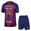 Fotballtrøye FC Barcelona x Kopa Trophy Lamine Yamal 10 Special 2025-26 Kortermet - Barn(+ Shorts)