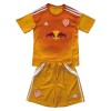 Fotballtrøye Leeds United Keeper 2025-26 Kortermet - Barn(+ Shorts)