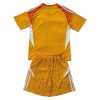 Fotballtrøye Leeds United Keeper 2025-26 Kortermet - Barn(+ Shorts)