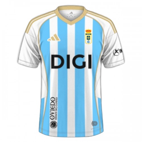 Fotballtrøye Real Oviedo Tredjedrakt 2025-26 Kortermet Fotballtrøye Real Oviedo Tredjedrakt 2025-26 Kortermet