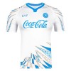 Fotballtrøye SSC SSC Napoli Pre-Match 2025-26 Kortermet Hvit