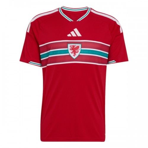 Fotballtrøye Wales Hjemmedrakt VM 2026 Kortermet Fotballtrøye Wales Hjemmedrakt VM 2026 Kortermet