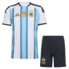 Fotballtrøye Argentina Hjemmedrakt VM 2026 Kortermet - Barn(+ Shorts)