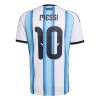 Fotballtrøye Argentina Messi 10 Hjemmedrakt VM 2026 Kortermet - Barn(+ Shorts)