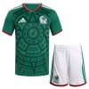 Fotballtrøye Mexico Hjemmedrakt VM 2026 Kortermet - Barn(+ Shorts)