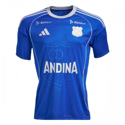 Fotballtrøye Millonarios Hjemmedrakt 2026-27 Kortermet Fotballtrøye Millonarios Hjemmedrakt 2026-27 Kortermet