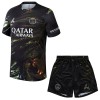 Fotballtrøye Paris Saint-Germain Night Edition 2025-26 Kortermet - Barn(+ Shorts)