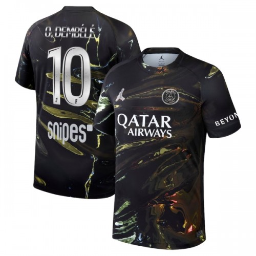 Fotballtrøye Paris Saint-Germain Ousmane Dembele 10 Night Edition 2025-26 Kortermet Fotballtrøye Paris Saint-Germain Ousmane Dembele 10 Night Edition 2025-26 Kortermet