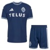 Fotballtrøye Vancouver Whitecaps Bortedrakt 2026 Kortermet - Barn(+ Shorts)