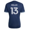 Fotballtrøye Vancouver Whitecaps Muller 13 Bortedrakt 2026 Kortermet