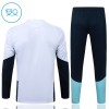 Argentina Trenings Collegegenser Kvart-Zip 2026-27 Hvit - Barn