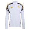 Real Madrid Trenings Collegegenser Kvart-Zip 2026-27 Hvit
