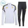 Real Madrid Trenings Collegegenser Kvart-Zip 2026-27 Hvit - Barn Real Madrid Trenings Collegegenser Kvart-Zip 2026-27 Hvit - Barn