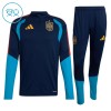 Spania Trenings Collegegenser Kvart-Zip 2026-27 Navy - Barn