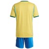 Fotballtrøye Brasil Hjemmedrakt VM 2026 Kortermet - Barn(+ Shorts)