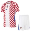 Fotballtrøye Kroatia Hjemmedrakt VM 2026 Kortermet - Barn(+ Shorts)