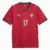 Fotballtrøye Portugal Rafael Leao 17 Hjemmedrakt VM 2026 Kortermet