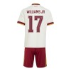 Fotballtrøye Spania Williams JR 17 Bortedrakt VM 2026 Kortermet - Barn(+ Shorts)