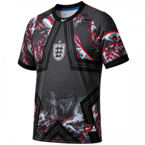 Fotballtrøye England Lifestyle Keeper VM 2026 Kortermet Svart Fotballtrøye England Lifestyle Keeper VM 2026 Kortermet Svart
