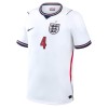 Fotballtrøye England Rice 4 Hjemmedrakt VM 2026 Kortermet
