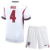 Fotballtrøye England Rice 4 Hjemmedrakt VM 2026 Kortermet - Barn(+ Shorts)