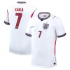 Fotballtrøye England Saka 7 Hjemmedrakt VM 2026 Kortermet