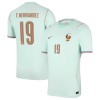 Fotballtrøye Frankrike Theo Hernandez 19 Bortedrakt VM 2026 Kortermet