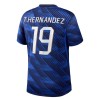 Fotballtrøye Frankrike Theo Hernandez 19 Hjemmedrakt VM 2026 Kortermet