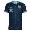 Fotballtrøye Tyskland Gnabry 20 Bortedrakt VM 2026 Kortermet