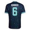 Fotballtrøye Tyskland Kimmich 6 Bortedrakt VM 2026 Kortermet - Barn(+ Shorts)
