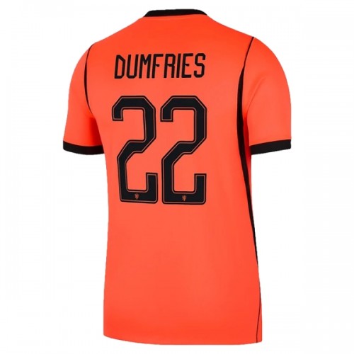Fotballtrøye Nederland Dumfries 22 Hjemmedrakt VM 2026 Kortermet Fotballtrøye Nederland Dumfries 22 Hjemmedrakt VM 2026 Kortermet