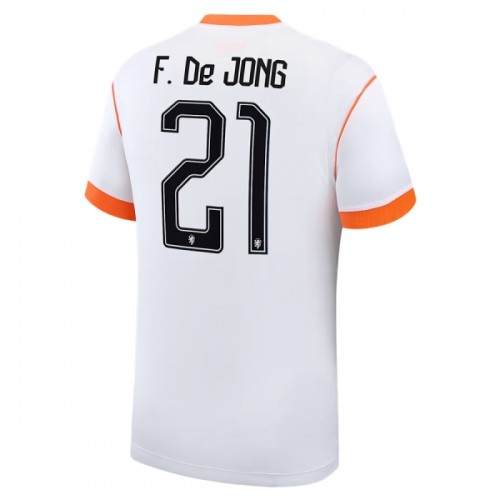 Fotballtrøye Nederland F. De Jong 21 Bortedrakt VM 2026 Kortermet Fotballtrøye Nederland F. De Jong 21 Bortedrakt VM 2026 Kortermet