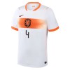 Fotballtrøye Nederland Virgil 4 Bortedrakt VM 2026 Kortermet