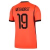 Fotballtrøye Nederland Weghorst 19 Hjemmedrakt VM 2026 Kortermet
