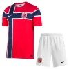 Fotballtrøye Norge Hjemmedrakt VM 2026 Kortermet - Barn(+ Shorts)
