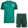 Fotballtrøye Algerie Bortedrakt VM 2026 Kortermet - Barn(+ Shorts)